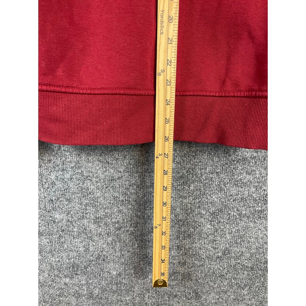 True Religion‎ Men's Classic Logo Graphic Full Zip Hoodie Red, SP - Picture 6 of 7